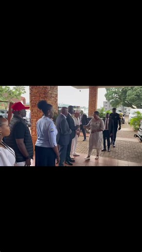 Ugandan Speaker Among Annet Annita at Free Eye Camp