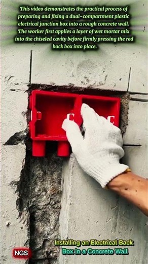 Mastering Electrical Box Installation in Concrete Walls