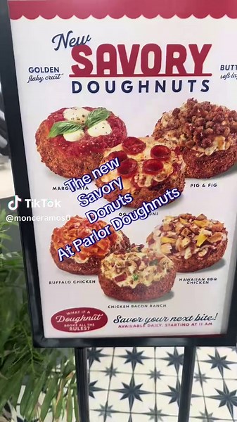 Discover the New Savory Donuts at Parlor Doughnuts