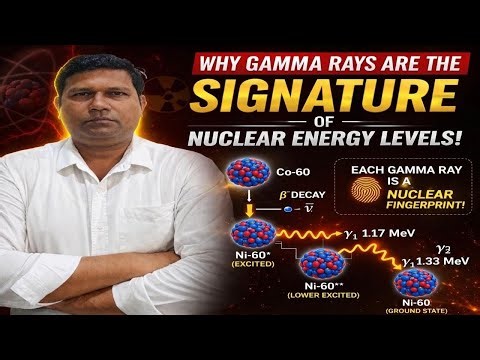 Why Gamma Rays are Signature (Fingerprints) of Nuclear Energy Levels? BSc Nuclear Physics