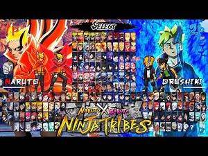 NARUTO X BORUTO NINJA TRIBES MUGEN - 206 Characters (PC & Android)(Size 1GB) [DOWNLOAD]
