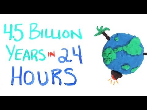 The history of life on Earth in a single day