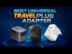 🔌 Top 5 Best Universal Travel Plug Adapters – Must-Have for Every Traveler!