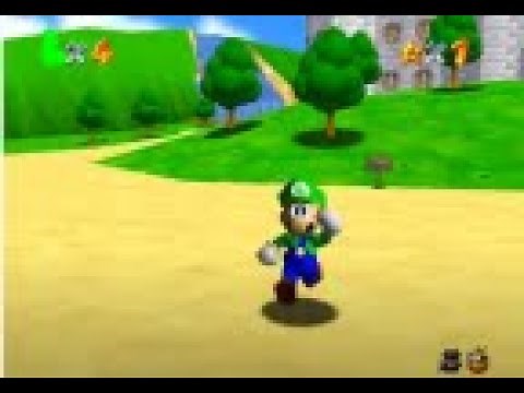 how to unlock Luigi in Mario 64