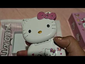 celular hello kitty k688 unboxing