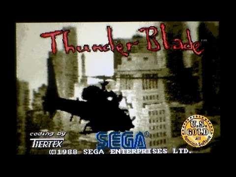 Thunder Blade - Amiga Vs PC Engine