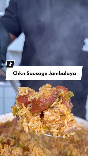 Chicken and Sausage Jambalaya #jambalaya #cajun #onestopchop | jambalaya recipe