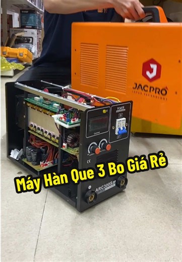 Máy hàn que 3 Bo Jacpro Arc 300s chuyên 4li cả ngày #dienmayeviquangngai #mayhanque #mayhanquejacpro #mayhanquegiare #mayhandientu
