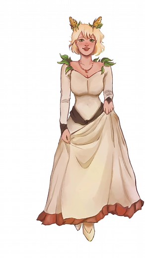 Magical Swan Princesses Parade in Beautiful Art Style