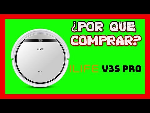 ILIFE V3S PRO ASPIRADORA ROBOT DE BAJO COSTO REVIEW EN ESPAÑOL 🤖