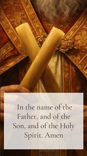 Feast of St. Blaise 🙏 | Catholic Prayer & Blessing of the Throats