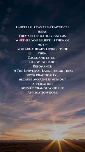 Universal Laws Explained Simply (This Changes How You Live)