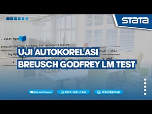 STATA AUTOCORRELATION TEST ➡️ BREUSCH GODFREY LM TEST STATA AUTOCORRELATION TEST