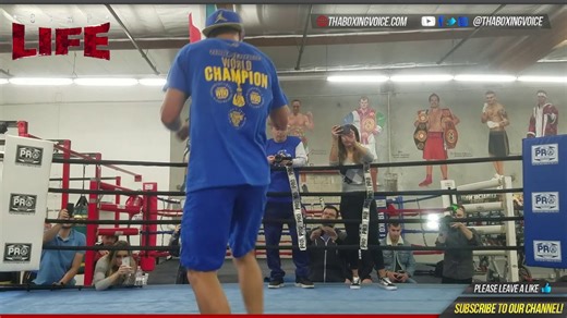 Camp life: Vasyl Lomachenko working out for Guillermo Rigondeaux - Lomachenko vs. Rigondeaux