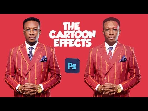 HOW TO CREATE THE CARTOON EFFECTS IN PHOTOSHOP (IN 2 MINUTES)