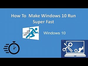 How To Optimize Performance on Windows 10