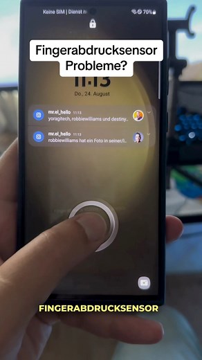 Dein Fingerabdrucksensor reagiert nicht richtig? Dann Probier diesen Trick aus! | Yoragitech