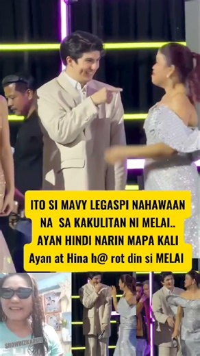 MAVY LEGASPI AND MELAI CANTEVEROS. #shortvideo #cctto