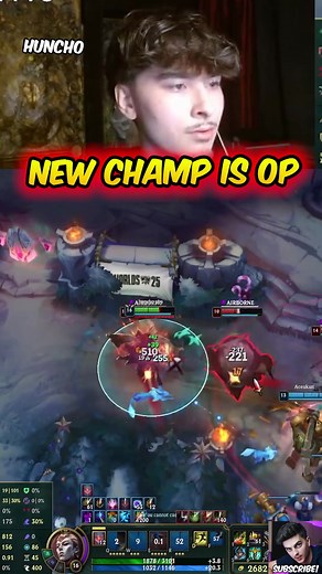 New League Champ Zaahen Is OP #leagueoflegends | NoobHunter - League of Legends