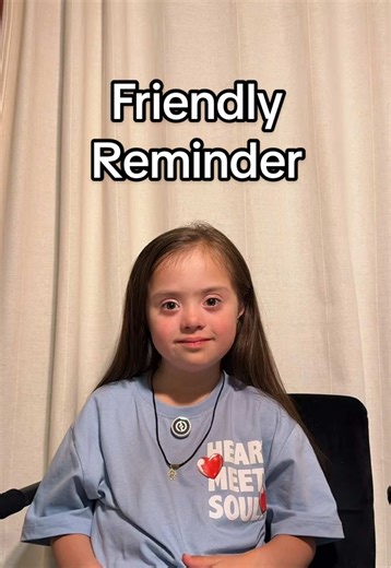 Friendly reminder… #viral #reels #daughter #downsyndrome #motivation