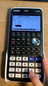 Calculator Standard Deviation and 5 Number Summary