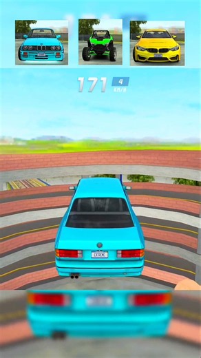 Top 3 Cars Noob Cars Jumping test 😅 Which Car Will Land On Building Extreme Car Driving Simulator