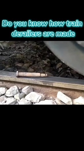 train derailer is so useful #popularscience #train #derail #learnsomethingnew #process | Trains Rail