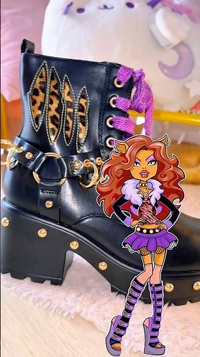 I BOUGHT MONSTER HIGH SHOES!!❤️‍🔥🖤