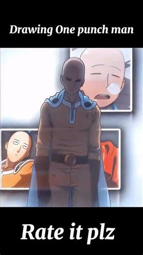 e“One Punch Man Drawing 🔥 Saitama Sketch Timelapse ✍️⚡”