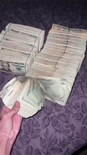 Bundles Of 20s and 10s Dollar Bills #money #dollars #cash