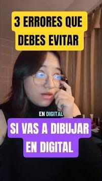 3 errores a evitar si vas a dibujar en digital :D #dibujo #dibujodigital #artedigital #consejos