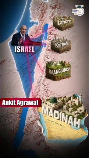 Viral Message of Israel & India to Islamic Nations | By Ankit Agrawal #Shorts