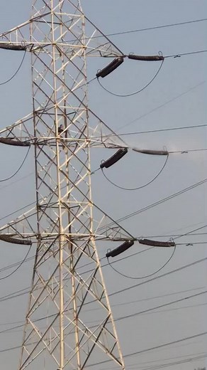 Metal Electrical Pylon Under Clear Blue Sky