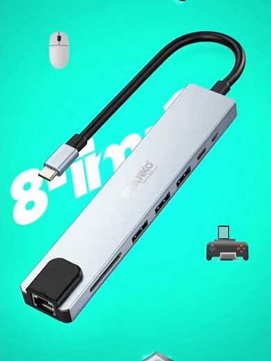 Unlock all ports, connect all devices! ⚡️ X81 MHUB 8-port docking station - compromise nothing!