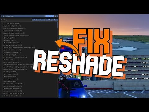 Fivem ReShade Fix Tutorial [Ger] [Deutsch] [UPDATED] [Working]