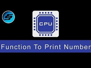 Function To Print A Number - Assembly Programming
