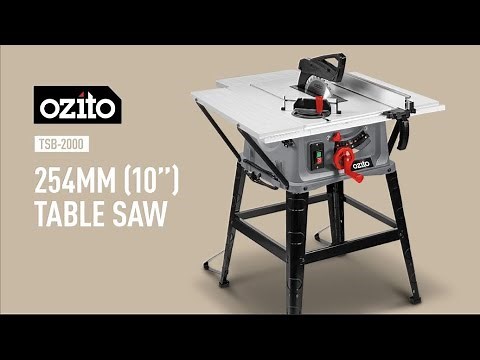 Ozito Table Saw review for beginners