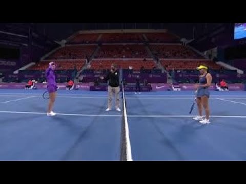 Petra Kvitova vs. Jessica Pegula | 2021 Doha Semifinals | WTA Match Highlights