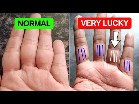 Big secret behind vertical lines on fingers 😯 Palmistry