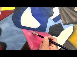 Pintura Abstracta al Óleo, Nociones Básicas de Pintura Abstracta al Óleo para Principiantes.
