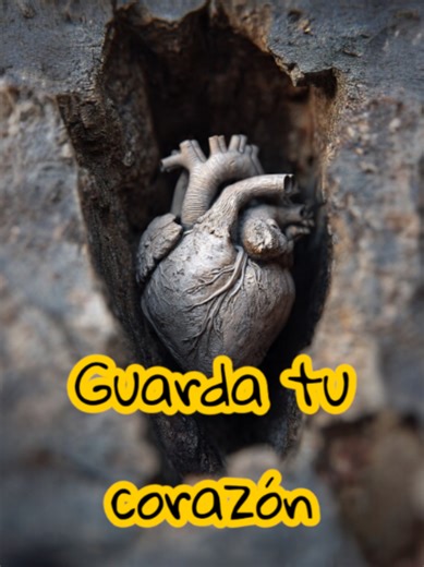 Guarda tu corazón.