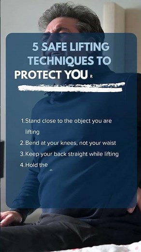 5 Safe Lifting Techniques for Back Health