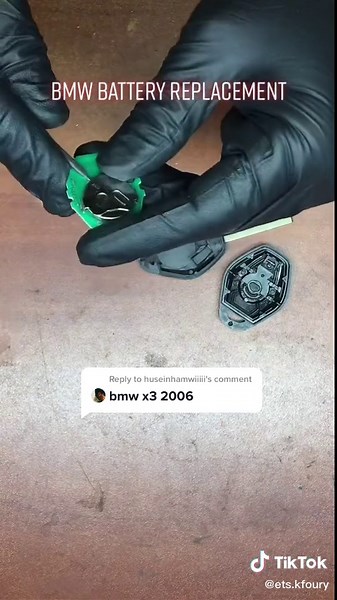 BMW X3 2006 Battery Replacement Process