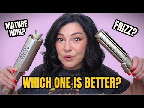 TYMO AirQ Review on Mature Hair | Straightener, Curler & Frizz Test!