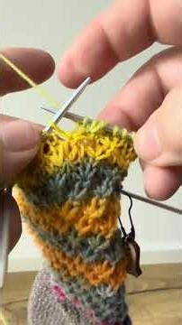 Knitting: Star pattern in rounds