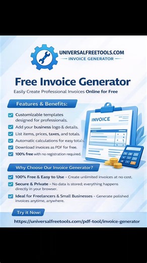 https://universalfreetools.com/pdf-tool/Invoice-Generator