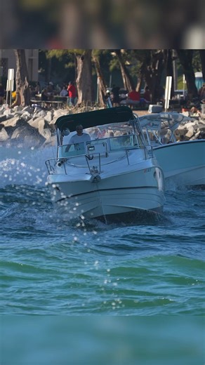 Ruff Exit For This Crew Out of Haulover! | Haulover Inlet ➡️ Follow roughinlets for more original boat action videos! #roughinlets #hauloverinlet #boyntoninlet #boyntonboats #bocainlet #bocaboats #wavyboats #hauloverboats #Miami #boatzone #boatsvshaulover #boatsdaily | roughinlets