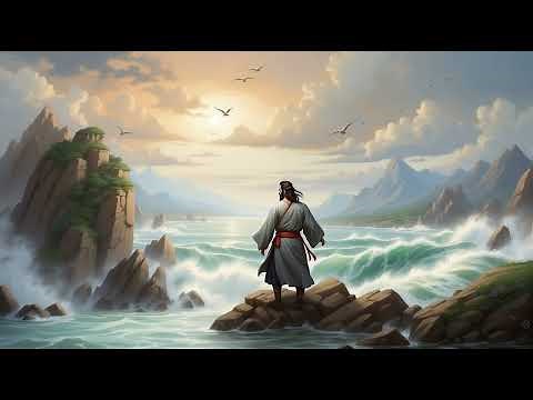 Traditional Chinese Music - Cang hai yi sheng xiao (Guzheng, Flute) | 【笑傲江湖】 沧海一声笑