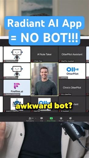 Radiant App Review: AI Note Taker With NO Bot (Records Invisibly with Radiant AI App)