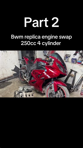 Engine Swap: BWM Replica Bike with 250cc Power